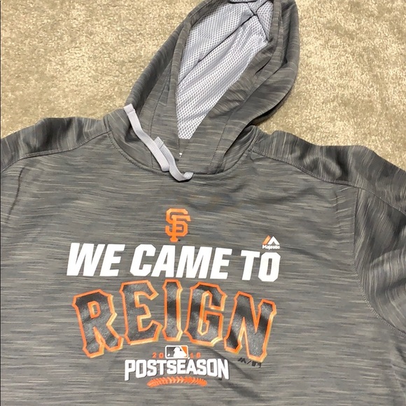 Majestic Other - Giants Majestic Men’s Grey Hoodie